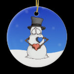Heart U ornaments