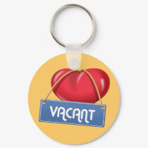 Heart Vacant keychains by madbox Heart Vacant keychains