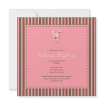 Heart :: Valentine's Day Party Invitation by CSKidsOccasions Heart :: Valentine's Day Party Invitation