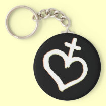 heart veve keychains