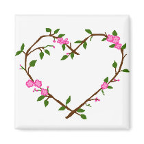 Heart vines magnet by marcya7 Heart vines magnet