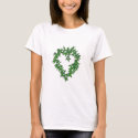 Heart vines t-shirts