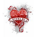 Heart Vivaldi t-shirts
