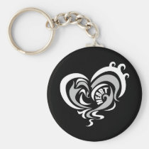 white, girl, illustration, pop, funny, cute, cool, vintage, heart, love, street, tribal, luv, monotone, music, rock, hiphop, club, sweet, sweetheart, romance, pop art, Keychain with custom graphic design