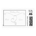 Heart Wedding Postage Stamp by frugalbride Heart Wedding Postage Stamp