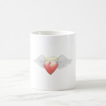 Heart Wing Halo Coffee Mug