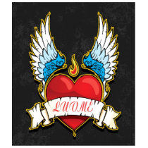 HEART-WING t-shirts by LUVMECLOTHING HEART-WING t-shirts