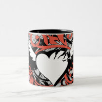 heart&wings mugs by VioDeSign heart&wings mugs