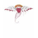 heart wings t-shirts by sherylllove heart wings t-shirts