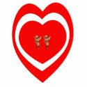Heart with 2 cupids photo sculpture photo sculptures by design_girl Heart with 2 cupids photo sculpture photo sculptures