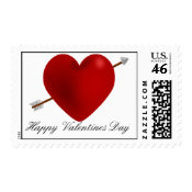 Heart with Arrow - Stamp stamp