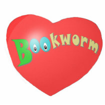 Heart with Bookworm photo sculptures