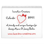 heart with bow, Luvabow Creations, Calender, 20... Calendars