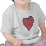 Heart with Flowers Tee t-shirts