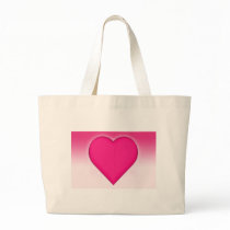 Heart With Gradient Background: Tote Bag