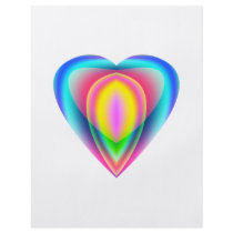 Heart with Inviting Colors flyers by mohsenart Heart with Inviting Colors flyers