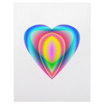 Heart with Inviting Colors letterhead