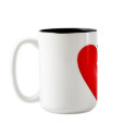 Heart With Knife mug