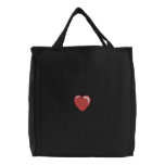 Heart with Reflection Embroidered Bags