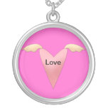 Heart with Wings Pendants