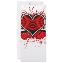 Heart with Wings Full Color Rack Card