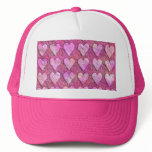 Heart Wrapping Paper Mesh Hats