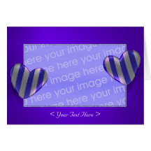 Heart Wraps 3 (photo frame) Card