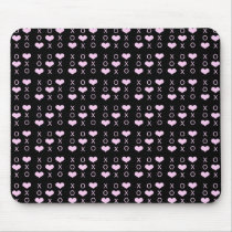 Heart xo Pattern XOXO Mouse Pad