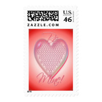 HEART XXX & OOO BE MINE by SHARON SHARPE postage by sharonsharpe HEART XXX & OOO BE MINE by SHARON SHARPE postage