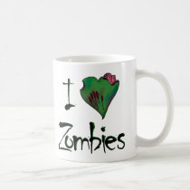 Heart Zombies - Mug by willlapuerta Heart Zombies - Mug
