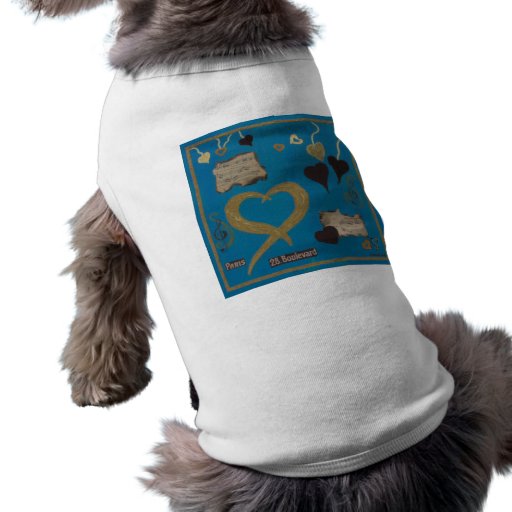 HeartArt dog t-shirt