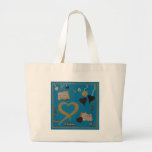 HeartArt - jumbo tote Bags