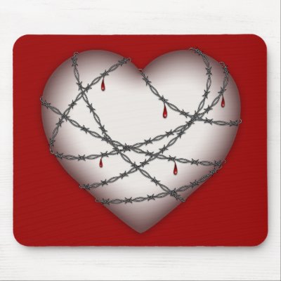 HeartAttack2 (customize it!) Mouse Mats by nemos1271
