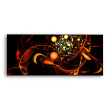 Heartbeat Abstract Art #10 Envelope