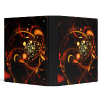 Heartbeat Abstract Art Binder
