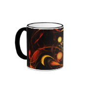 Heartbeat Abstract Mug mug