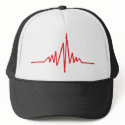 heartbeat hats by Tomaniac heartbeat hats