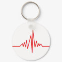 heartbeat keychains by Tomaniac heartbeat keychains