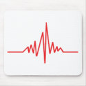 heartbeat mousepads