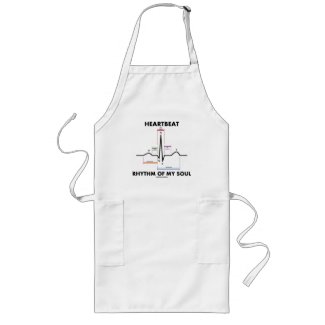 Heartbeat Rhythm Of My Soul (ECG/EKG) apron