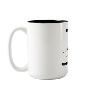 Heartbeat Rhythm Of My Soul (ECG/EKG) mug