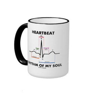 Heartbeat Rhythm Of My Soul (ECG/EKG) mug