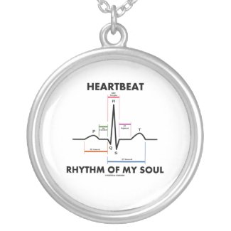Heartbeat Rhythm Of My Soul (ECG/EKG) necklace