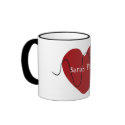 heartbeat, Sarah Palin mugs by jenniekurono heartbeat, Sarah Palin mugs