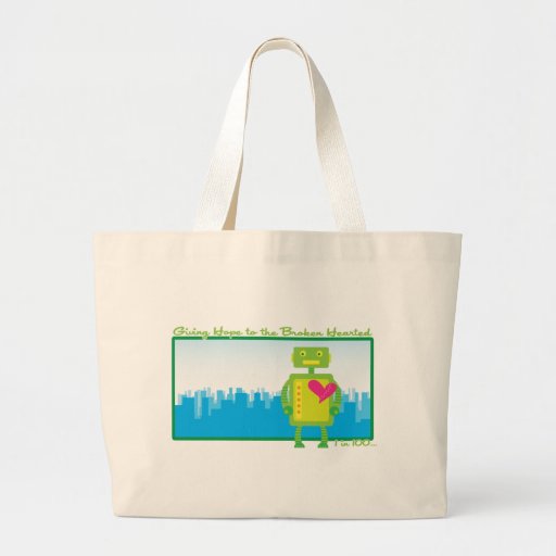 HeartBot Tote Bag