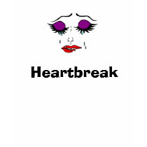 Heartbreak Spaggetti Strap t-shirts by Kim_Souza Heartbreak Spaggetti Strap t-shirts