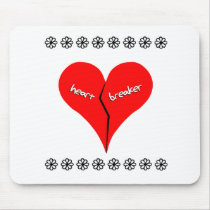Heartbreaker mousepads by CroughsCorners Heartbreaker mousepads