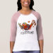 Ladies 3/4 Sleeve Raglan (Fitted)