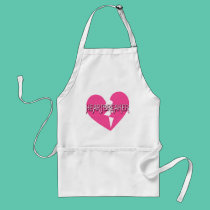 HEARTBREAKER with Broken Heart aprons
