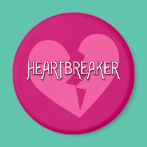 HEARTBREAKER with Broken Heart magnets